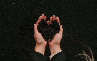 cupped hands holding dirt that forms a heart. Source -pexels-annija-u-492300719-16047143